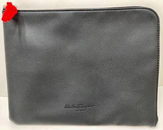 
Salvatore Ferragamo Magnifica Zippered Make-up Zippered Pouch
