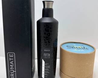 Brumate Canteen Holds One Fifth Of Alcohol & Swish Jigger New In Box
Lot #: 158