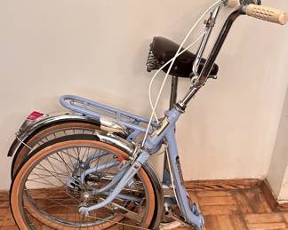 Mid-Century Modern Gitane France Folding Bicycle, 3 Speed, Matches Lot 7
Lot #: 8