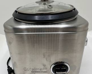 Cuisinart Rice Cooker Model CRC400, Never Used
Lot #: 36