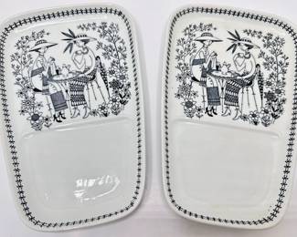 2 Mid-Century Modern Arabia Finland Emilia Raija Uosikkinen Snack Plates
Lot #: 15