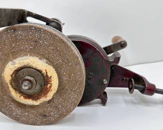 Antique Industrial Grinder Sharpener, Clamps On To Table
Lot #: 127