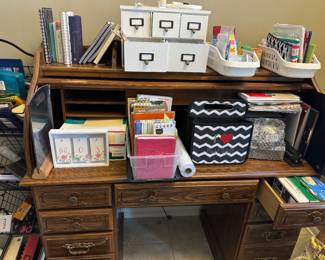 Office supplies and crafts

Roll Top Desk