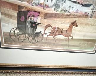 P. Buckely Moss signed lithographs