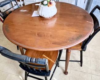 Mid 20th Century Hitchcock Dining Set of 4
