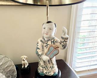 Vintage asian style lamp
