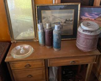 "I'm bringing home a thermos for you!"