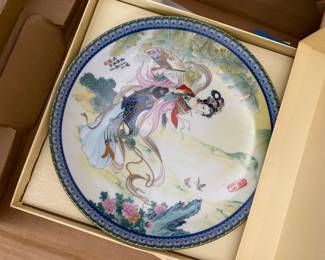 Fine collectors plates from around the globe.