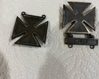 Military honor badges.