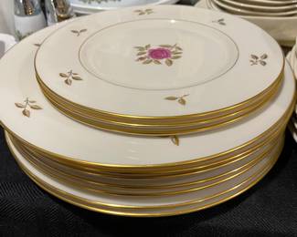 Lenox Rhodora dishes.