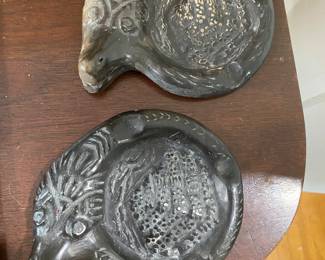 These may have been made by some stoner in shop class in 1974 but I think they are pretty cool. Great for holding several doobies at a time!