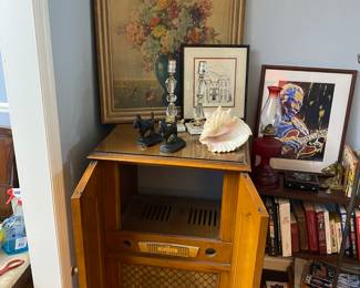 Maple TV cabinet/future bar conversion.