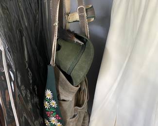 I may need to take this Lederhosen with me to Milwaukee for my cousin's wedding. Yah der, hey der, it's Polka time!!