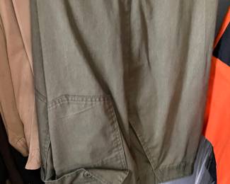 The best pair of pants I ever owned were army surplus pants.