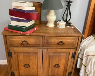 Several pieces of this cool furniture.