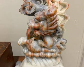 Carved Korean dragon.