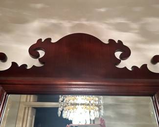 #9  (View 2) Wood Beveled Entry Mirror - 23x45  $45.00 