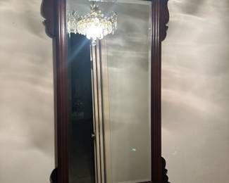 #9  Wood Beveled Entry Mirror - 23x45  $45.00 
