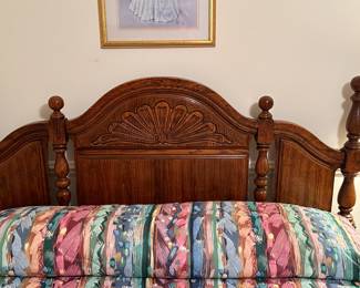 #21  (View 2) Sumter Queen Size Headboard-Footboard with mattress & Boxsprings  $275.00 
