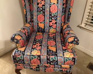 #4  Set of 2 Asian style wingbacks - sold as a pair 
 $150.00 