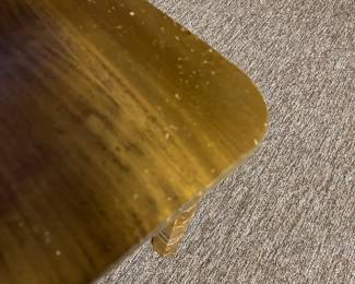 #28  (View 2) Odd Wood Dining Chair (as is finish) 
 $10.00 
