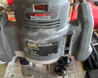 #71	Sears Craftsman Industrial Plunge Router - 22000 RPM - 2HP	$75
