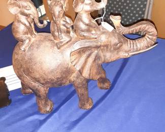 Momma Elephant & 3 Babies