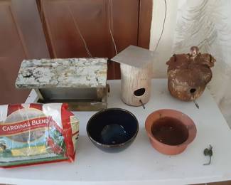 Bird Houses & Plant Bowls