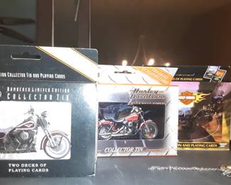 Harley Playing Cards in Tins