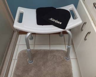 Bath/Shower Seat, Marine Hat
