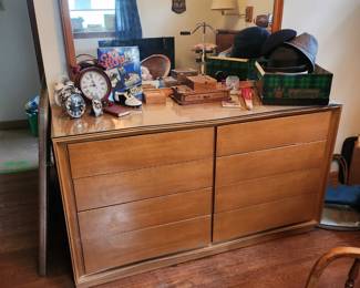 Nice mcm dresser, vintage men's hats