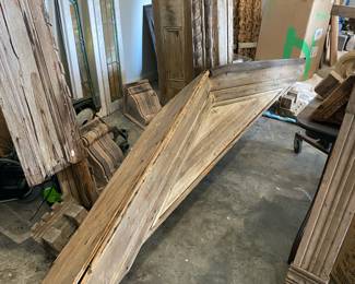 European, Late 1700's-Early 1800's: Used as the entryway at the Common Market in 1970's-UNIQUE!