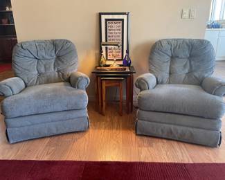Vintage recliner chairs