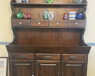 Antique china hutch