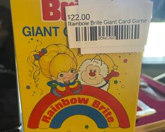 Rainbow Brite Giant Card Game