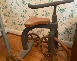 Vintage kids tricycle