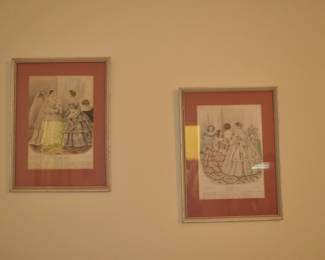 Pair of Lithographs