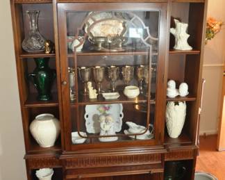 Sample of Lenox in Mahogany China Cabinet