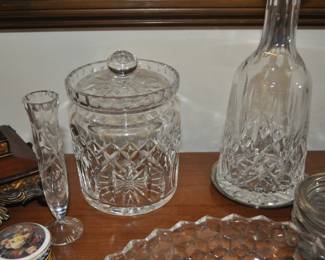 Waterford Biscuit Jar