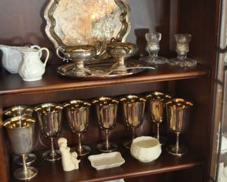 Belleek/ Sterling Cream Sugar