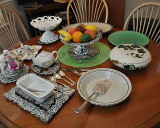 Large Fiesta Ware Plate/ Longaberger Pottery