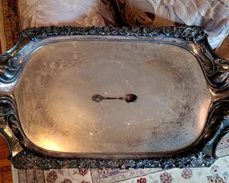 Pairpoint silverplate art nouveau tray