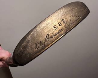 Otey Christmas wood shaft putter