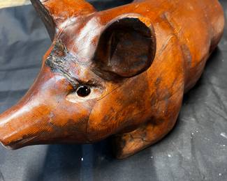 Wood pig