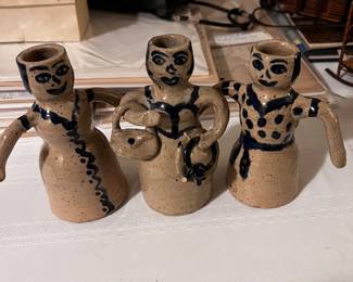 Pat Sherrif, Bham Artist, Candle Holders 