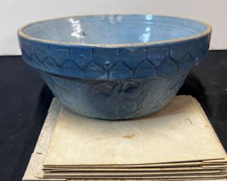 Salt Glaze mixing bowl