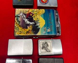 Vintage cigarette lighters