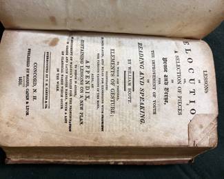 1831 Elocution Book