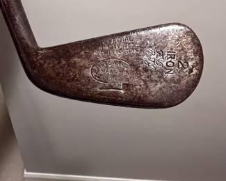 Tom Stewart, St Andrews Scotland wood shaft putter 