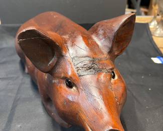 Wood pig